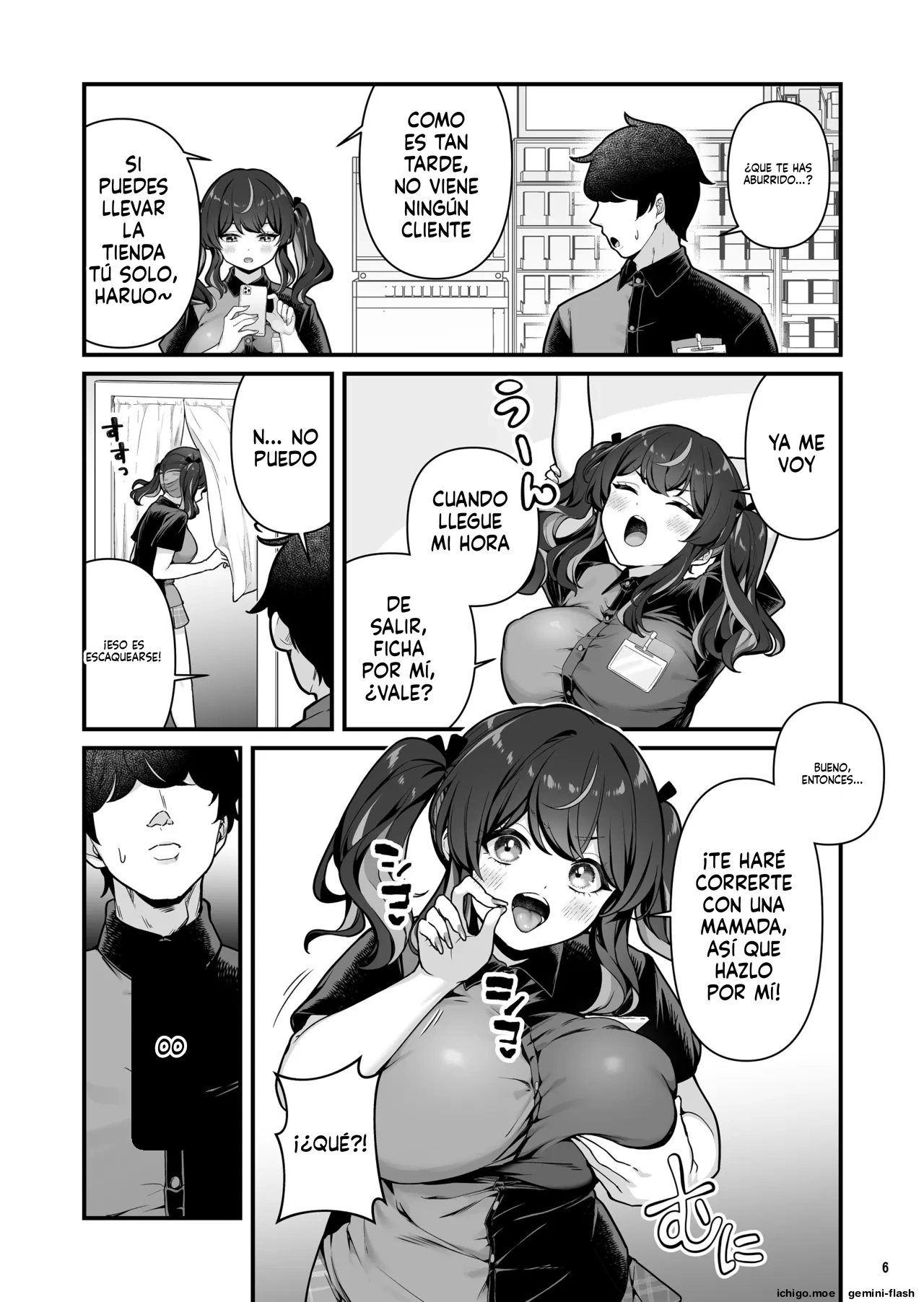 Kareshi Mochi Kyonyuu Beit Gal to Mechakucha Sex shita Hanashi 3  MTL page 8 full