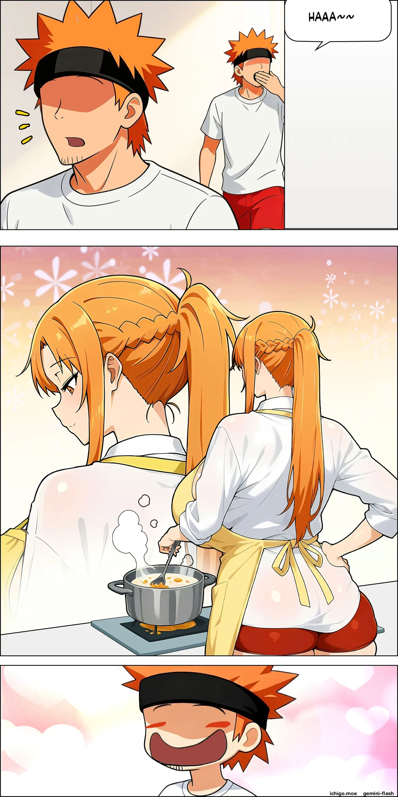 Asuna's Family 74-91  MTL page 8 full