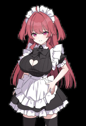 H to Maid to Mujintou cover
