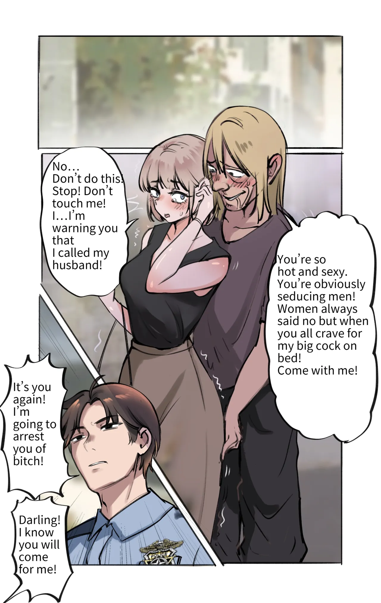 The feminization of a policeman: Remake page 1 full