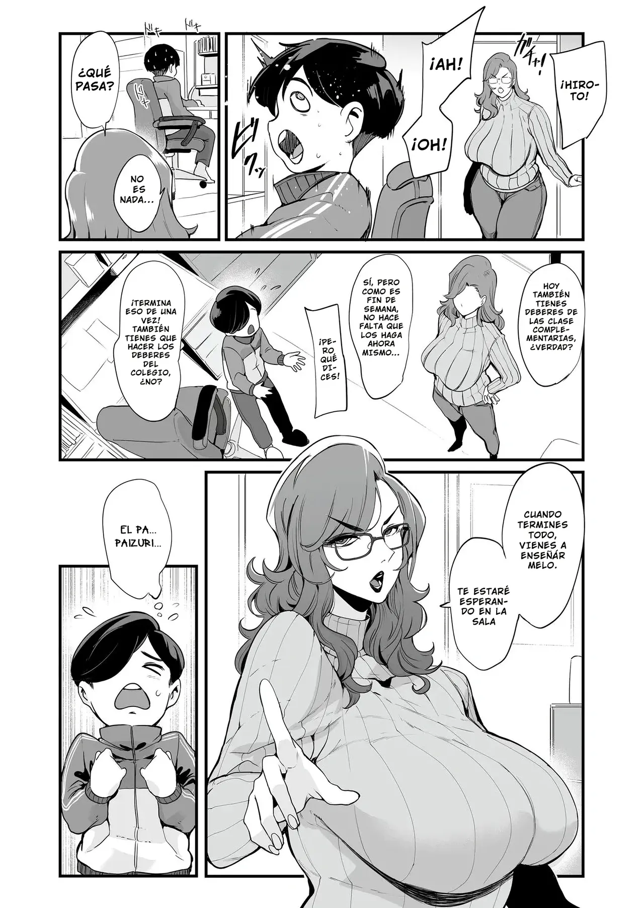 Hanpuku Renshuu Mama｜Mamá y las Prácticas Repetitivas page 8 full
