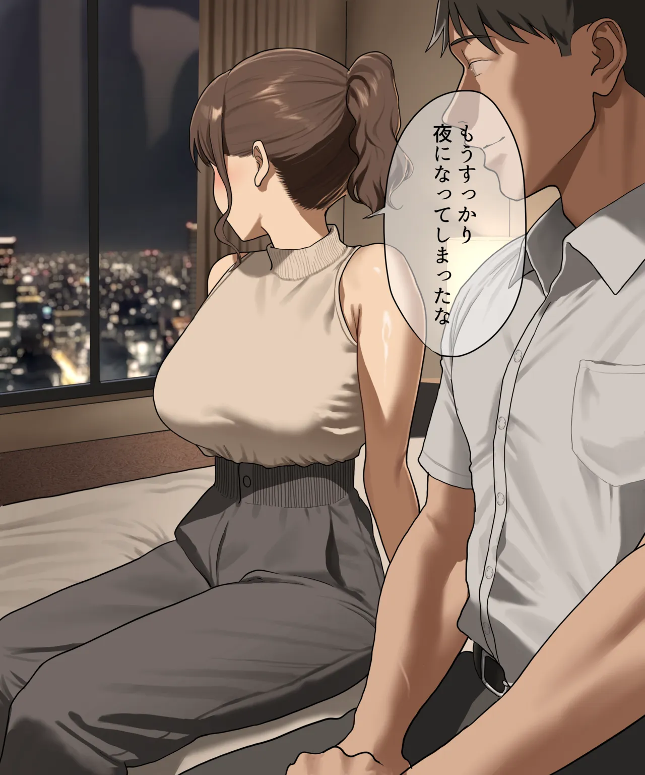 我慢できなくなった水泳部の先生はホテルまで呼び出してきて… page 6 full