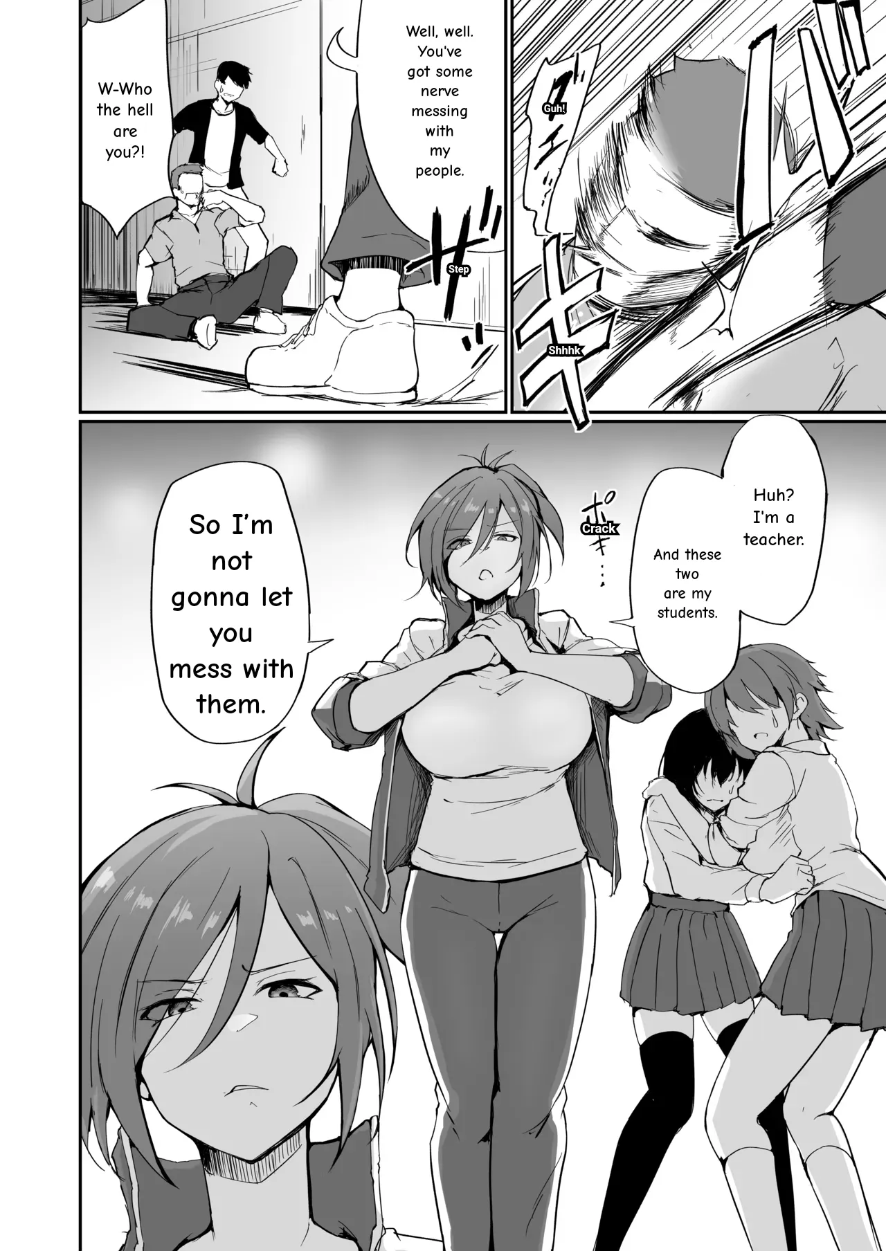 Motoyan Hitozuma Taiiku Kyoushi, Ochiru. | Former Delinquent Housewife PE Teacher, Falls. page 3 full