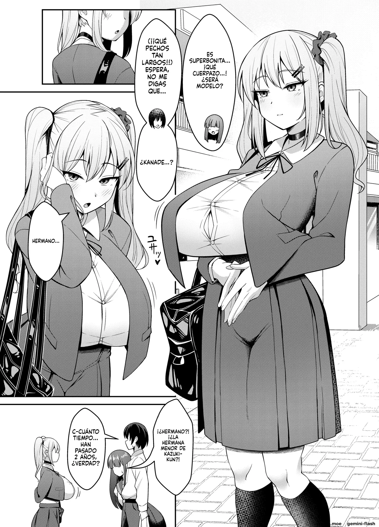 Ani Love Koushitsudo Chounyuu Imouto ni Semararete Haramasechau Hanashi  MTL page 3 full