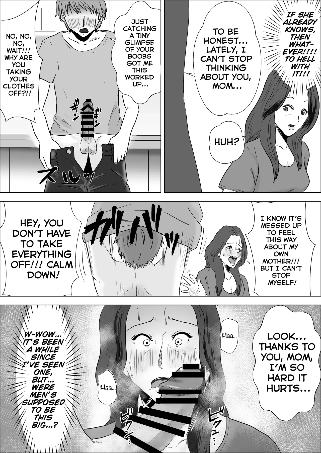 My flat-chested Mom is way too hot. page 10 full