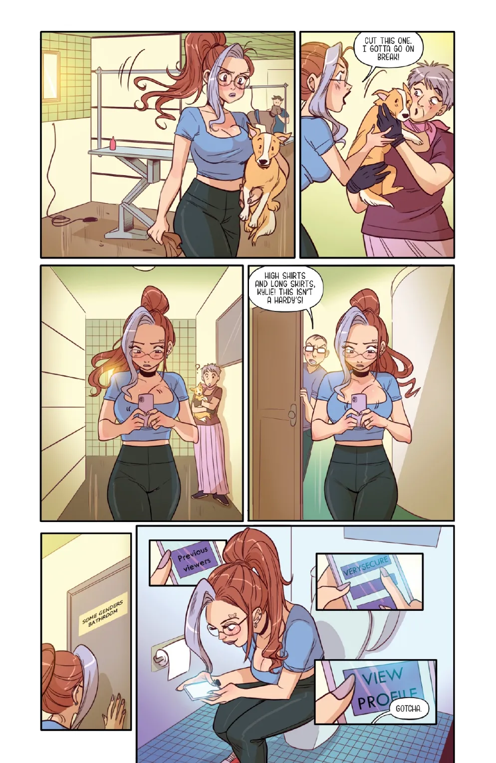 Kylie in Public 02 Digital Deluxe page 9 full