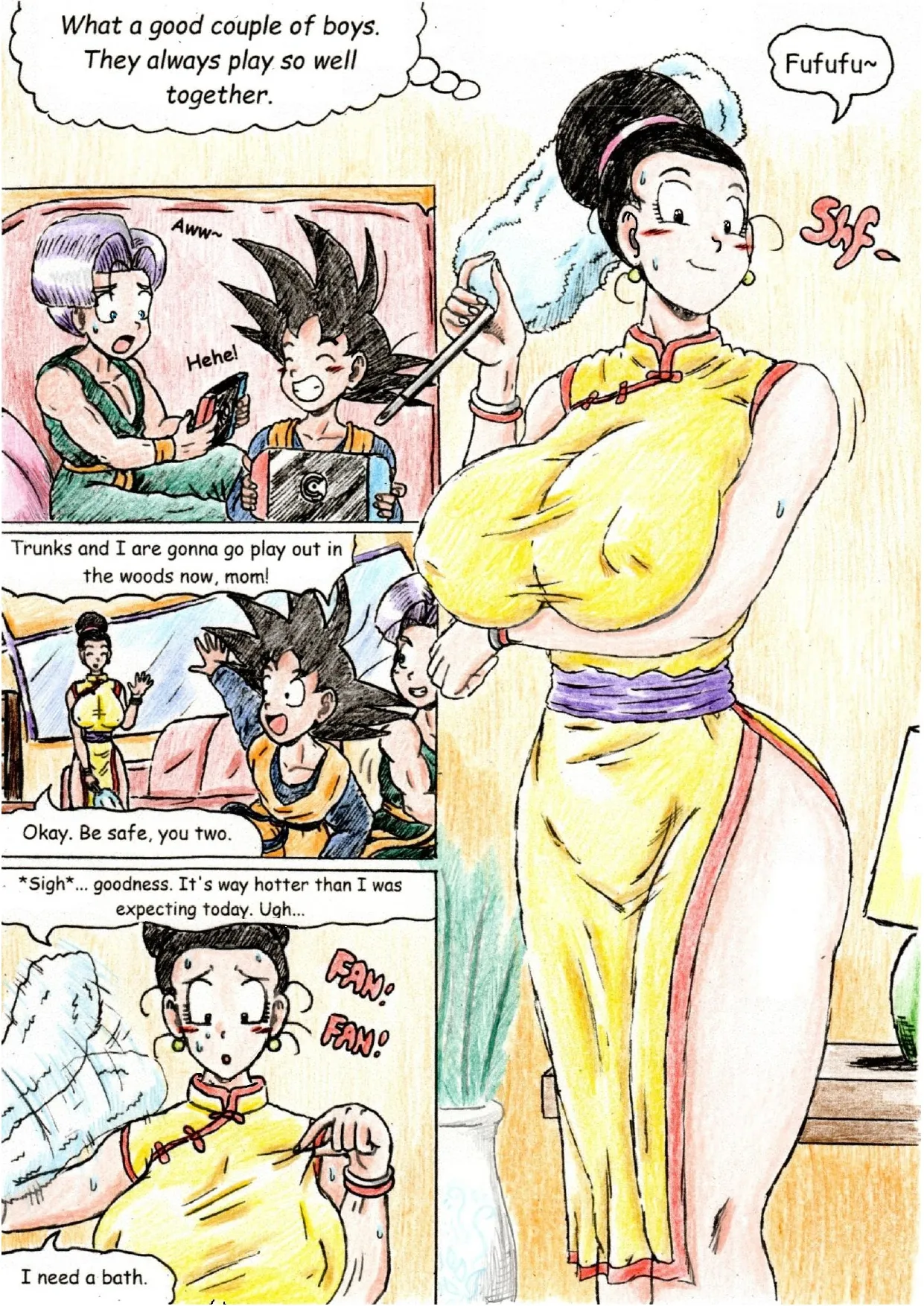 Kamehasutra Re-Up - Chapter 1 Prologue page 4 full