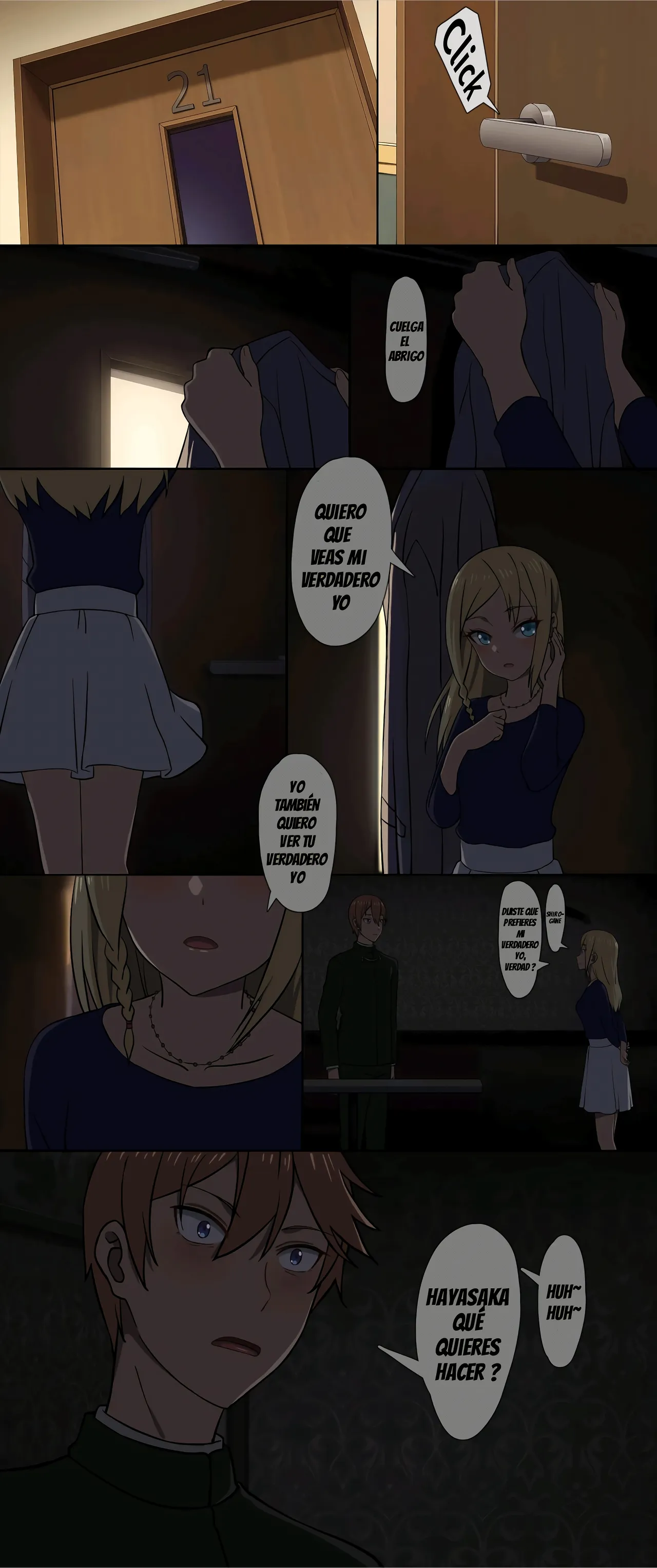 El Incidente que Involucra a Hayasaka Ai y Shirogane Miyuki en una Sala Privada de Karaoke page 2 full