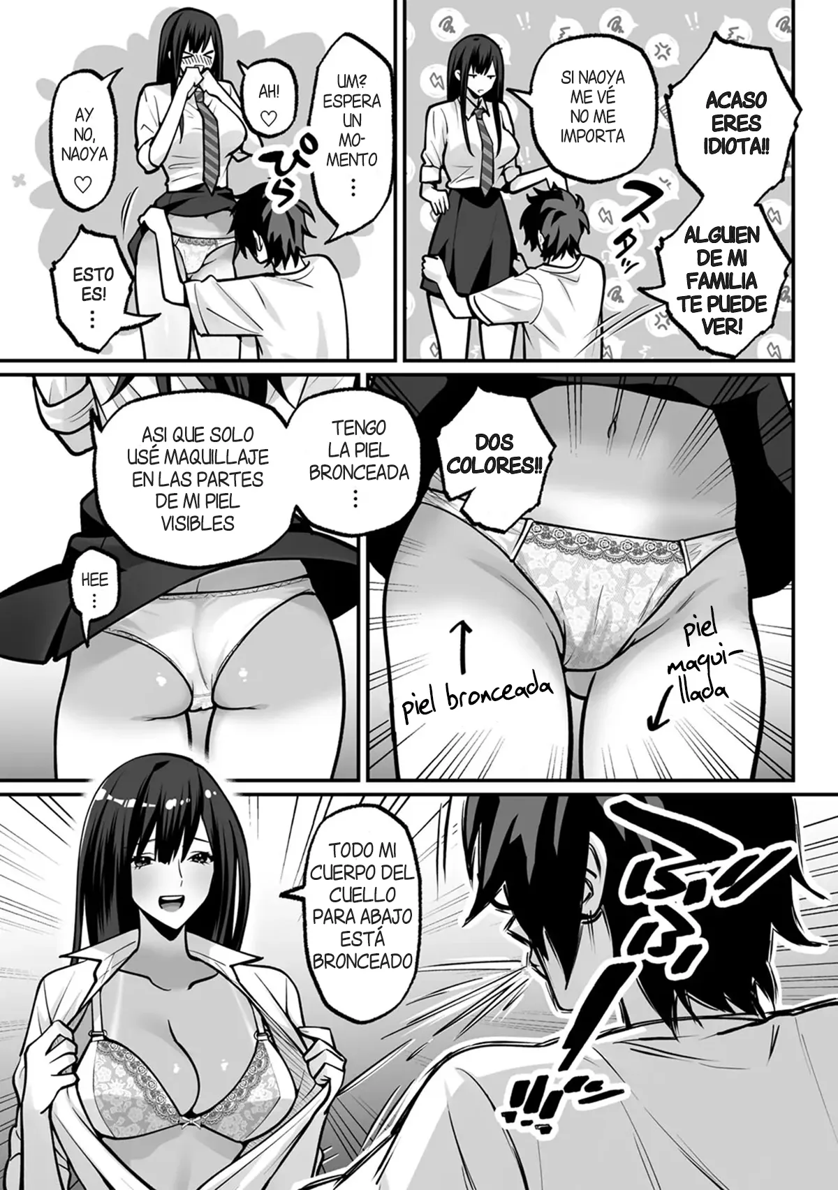 Love Gal Trinity! ~Batsu Game kara Hajimaru Suki Suki Sex~ Chap.4 | Trio de Gals Enamoradas! ~Sexo amoroso que empezo como juego de castigo~ page 6 full