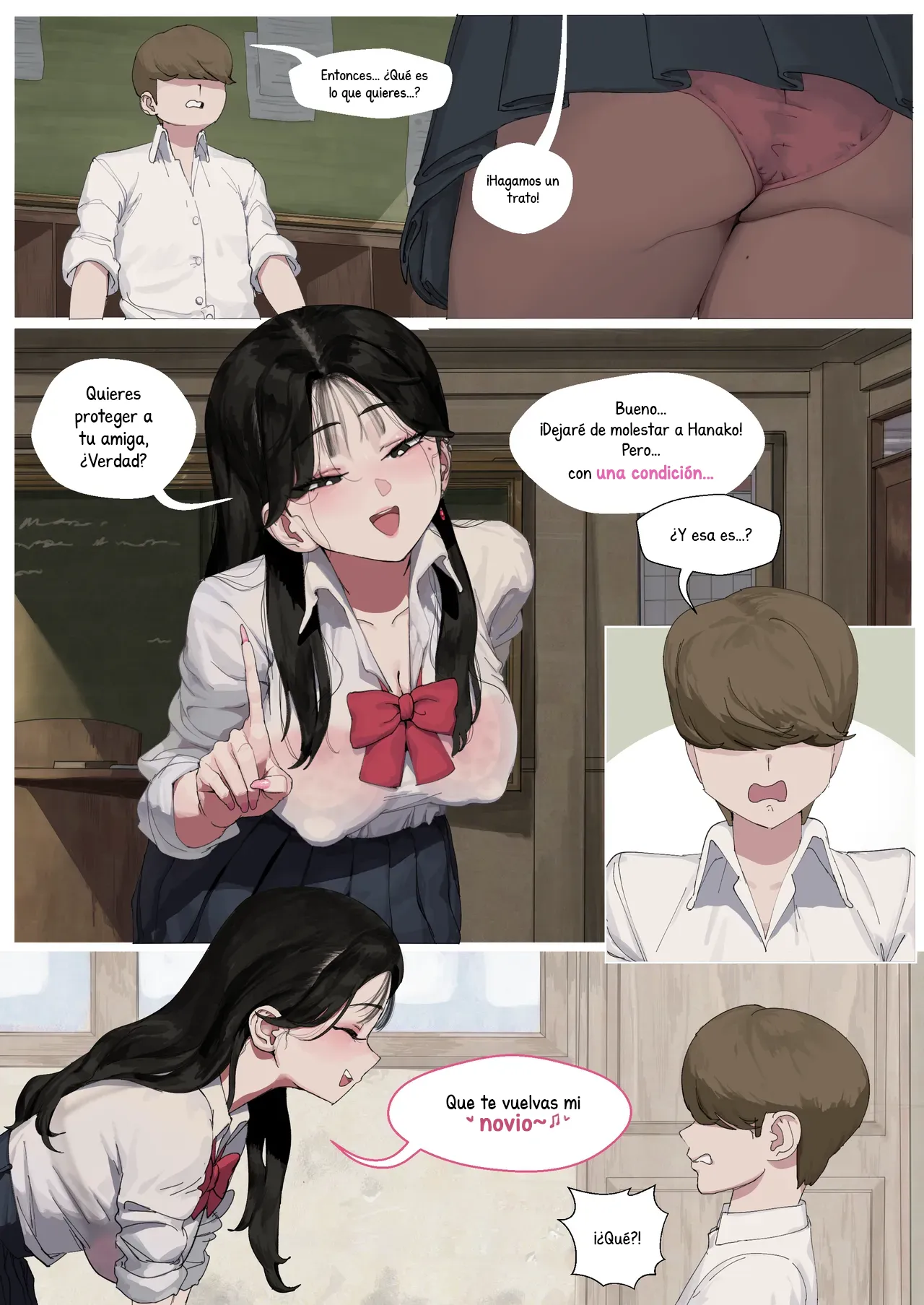 NTR Inverso con una Gyaru Bully page 5 full