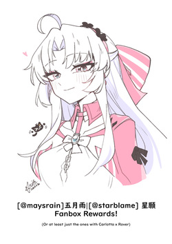 Fanbox Rewards For Carlotta x Rover