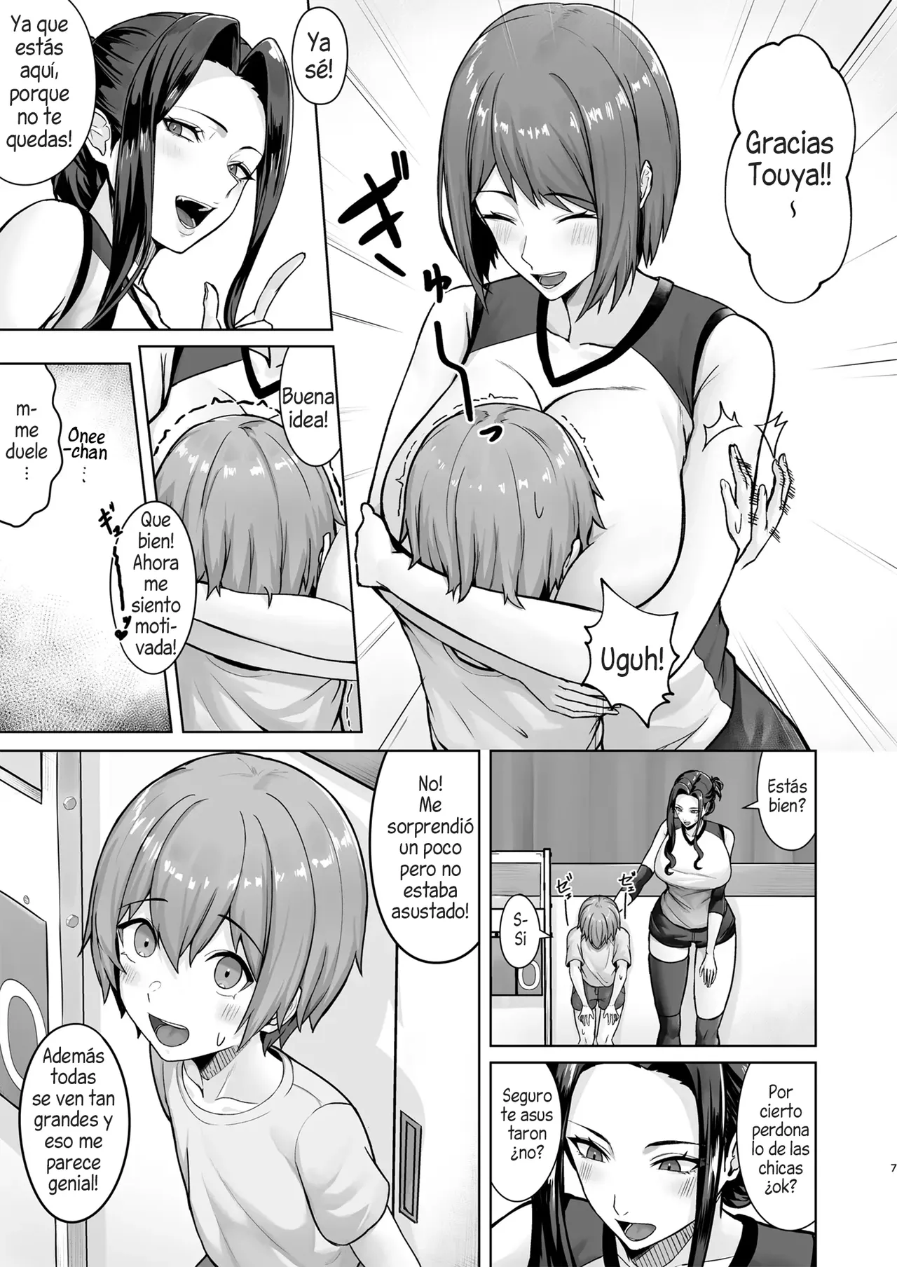 Obentou o Todoke ni Ittara Onee-chan no Tomodachi ni Yuuwaku Sareru Hanashi | Le lleve el Almuerzo a mi Onee-chan y fui seducido por su Amiga page 7 full