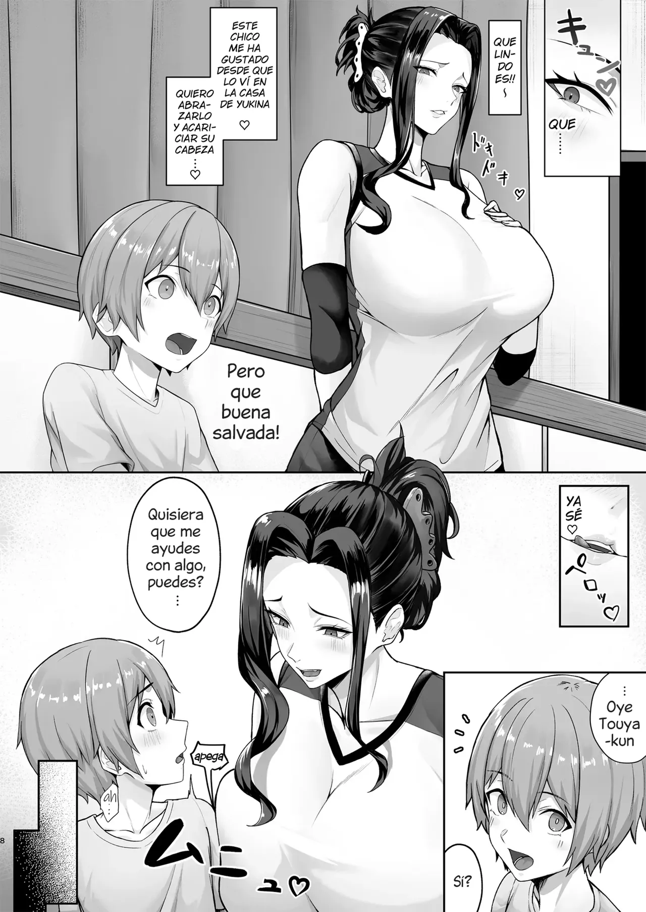 Obentou o Todoke ni Ittara Onee-chan no Tomodachi ni Yuuwaku Sareru Hanashi | Le lleve el Almuerzo a mi Onee-chan y fui seducido por su Amiga page 8 full