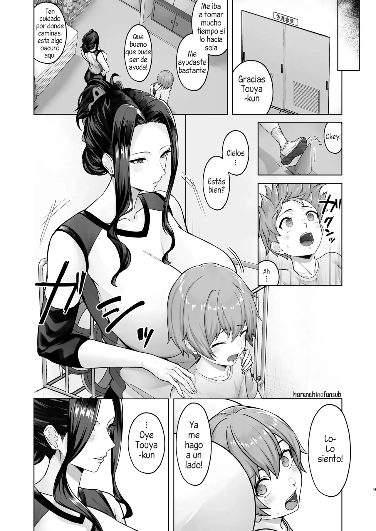 Obentou o Todoke ni Ittara Onee-chan no Tomodachi ni Yuuwaku Sareru Hanashi | Le lleve el Almuerzo a mi Onee-chan y fui seducido por su Amiga page 9 full