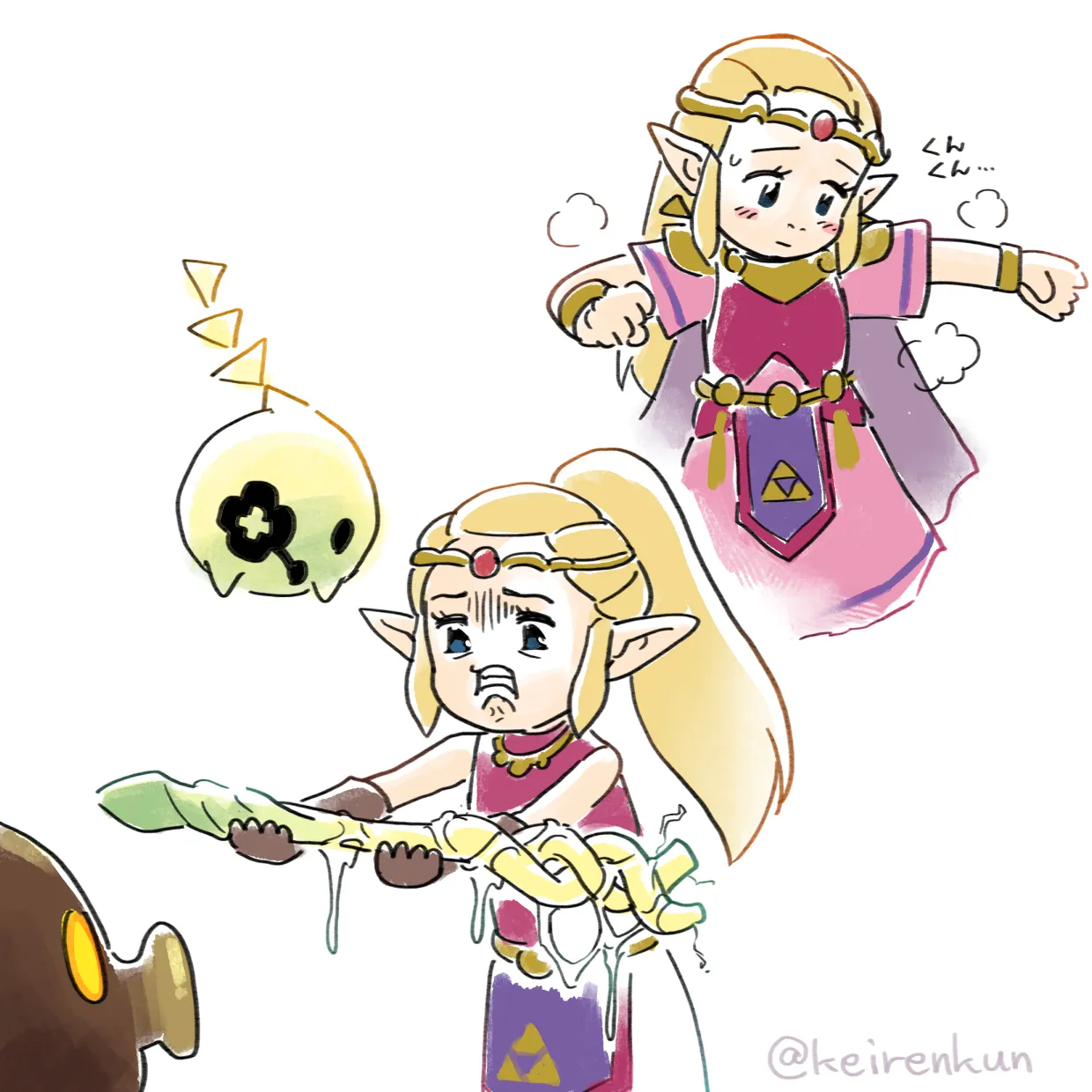 Zelda art - 松本痙  @keirenkun page 1 full