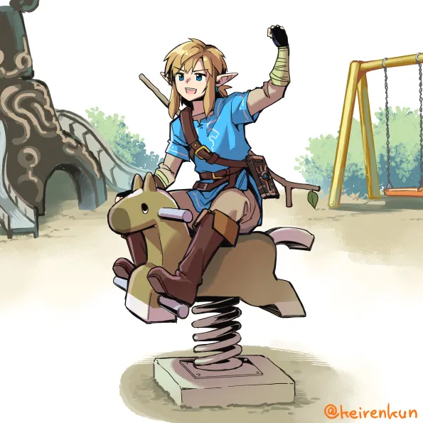 Zelda art - 松本痙  @keirenkun page 10 full