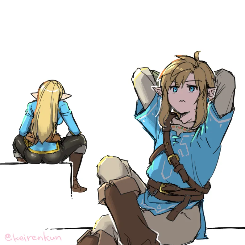 Zelda art - 松本痙  @keirenkun page 2 full