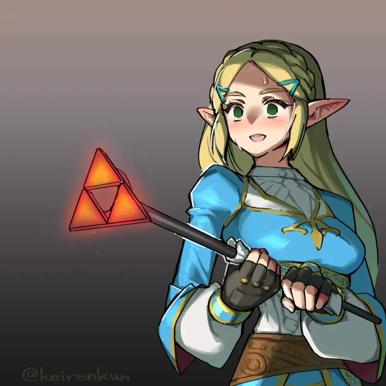 Zelda art - 松本痙  @keirenkun page 4 full