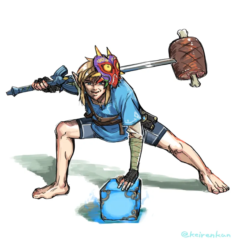 Zelda art - 松本痙  @keirenkun page 5 full