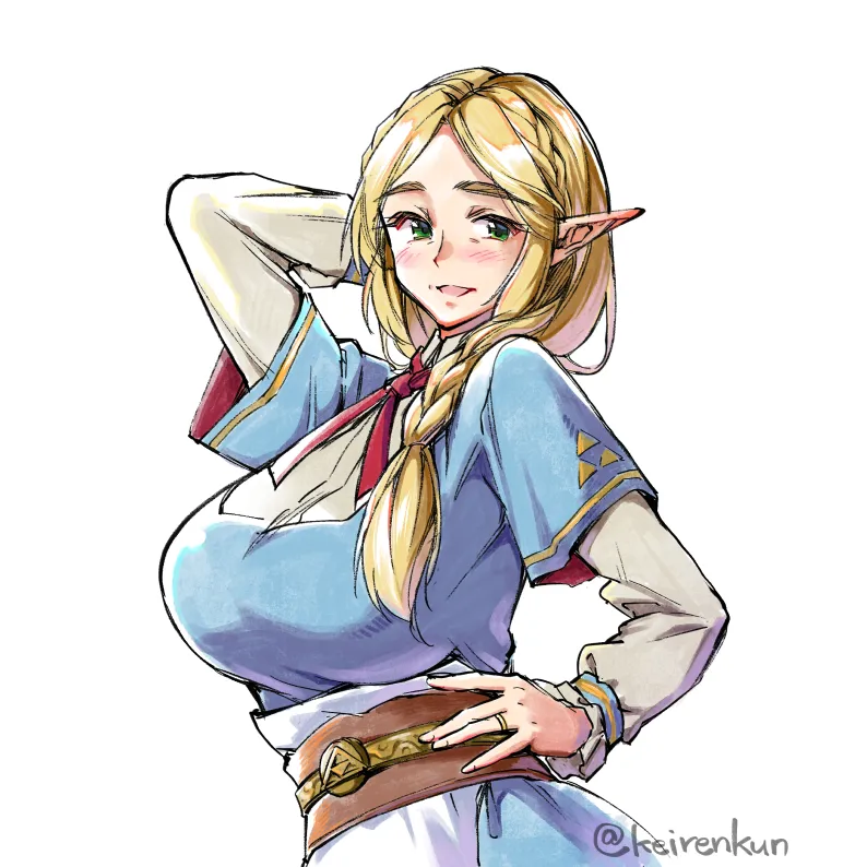 Zelda art - 松本痙  @keirenkun page 8 full