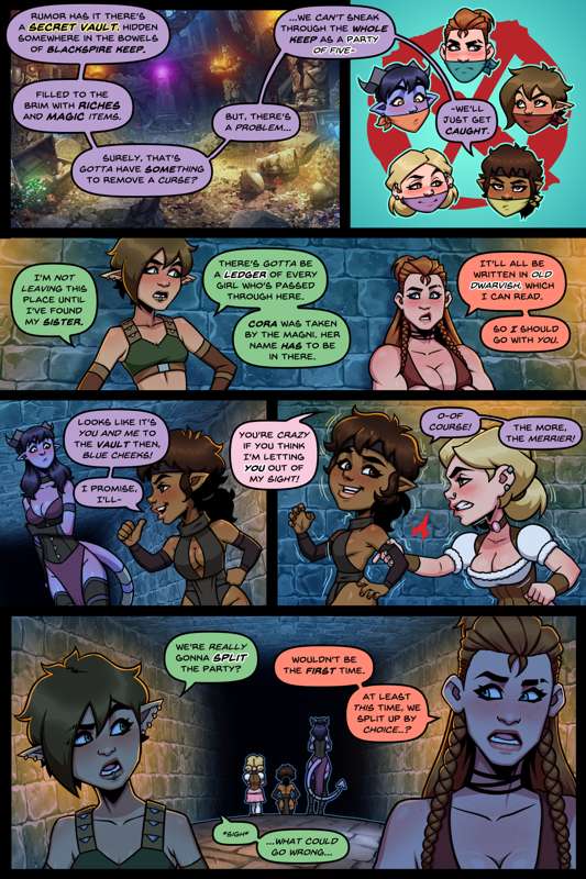 Entangled: Heavy is The Crown page 8 full