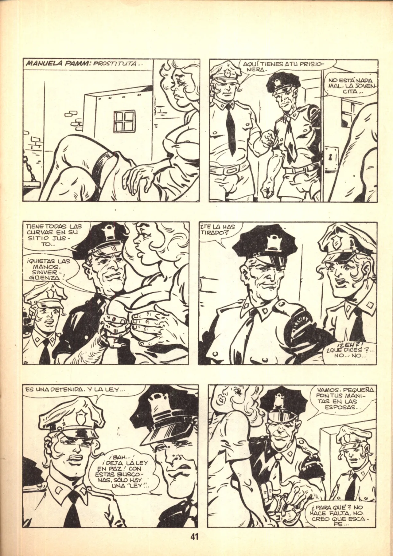La detective - Violada en la càrcel page 8 full