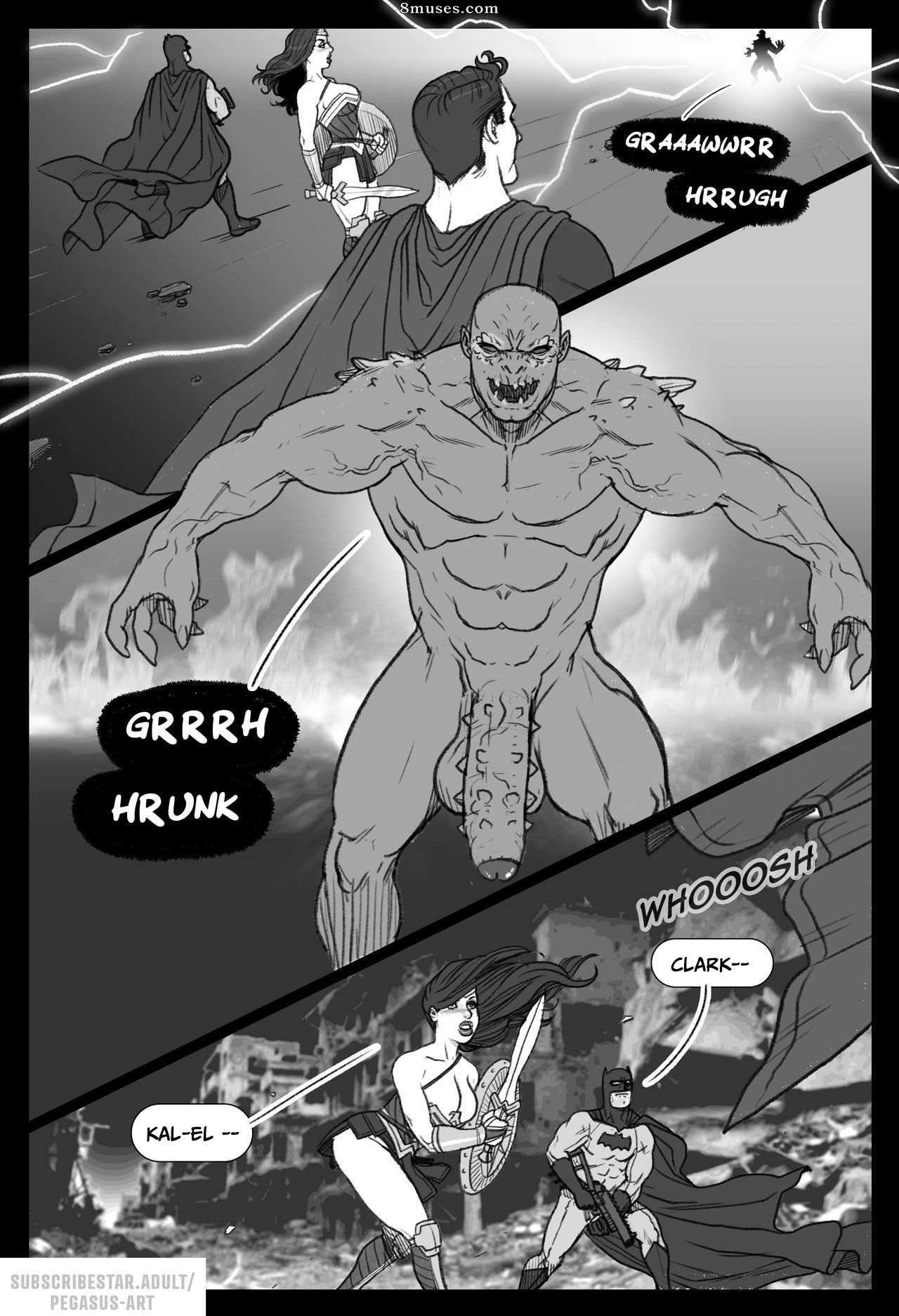 Wonder Woman contre Doomsday page 3 full