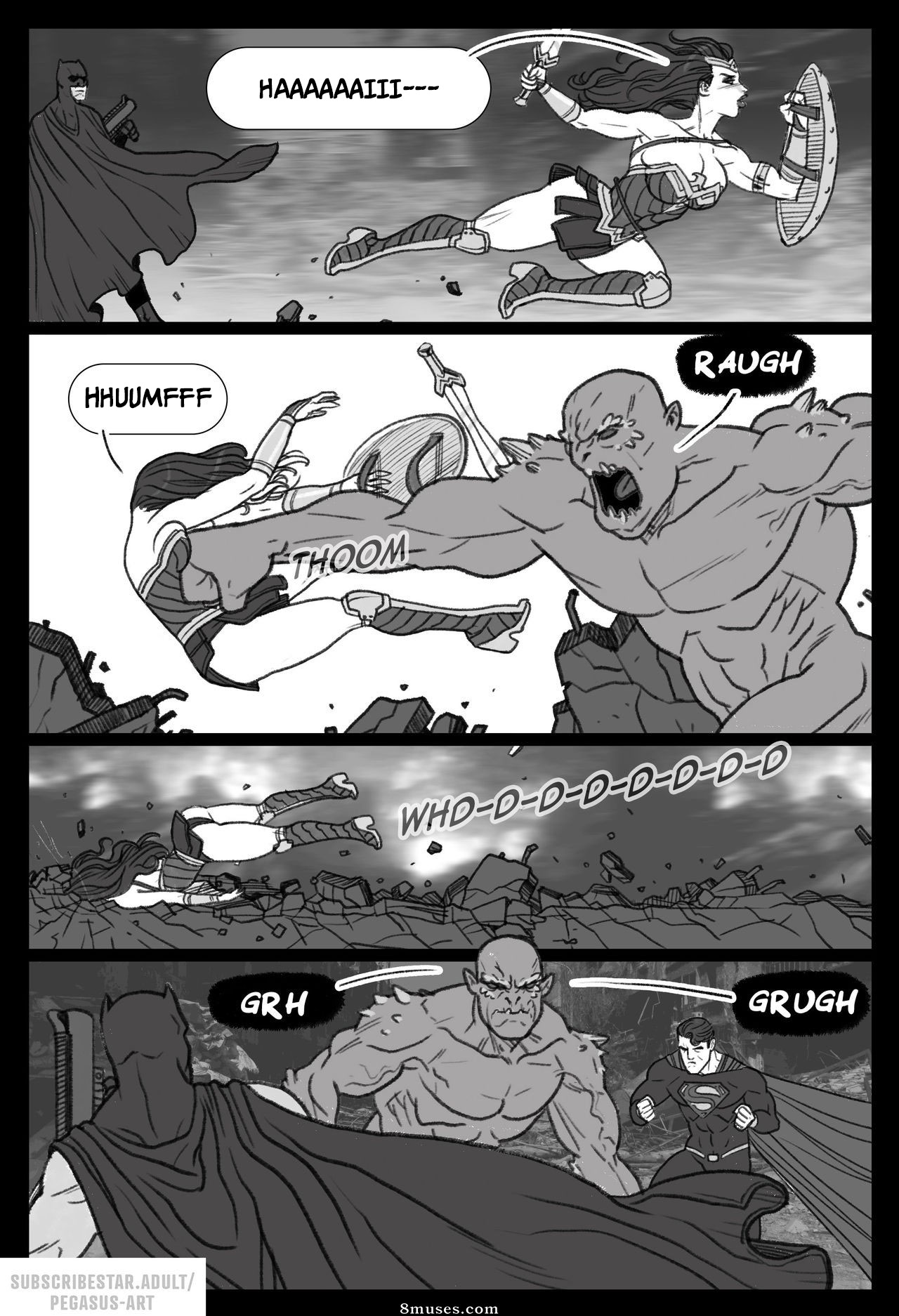 Wonder Woman contre Doomsday page 5 full