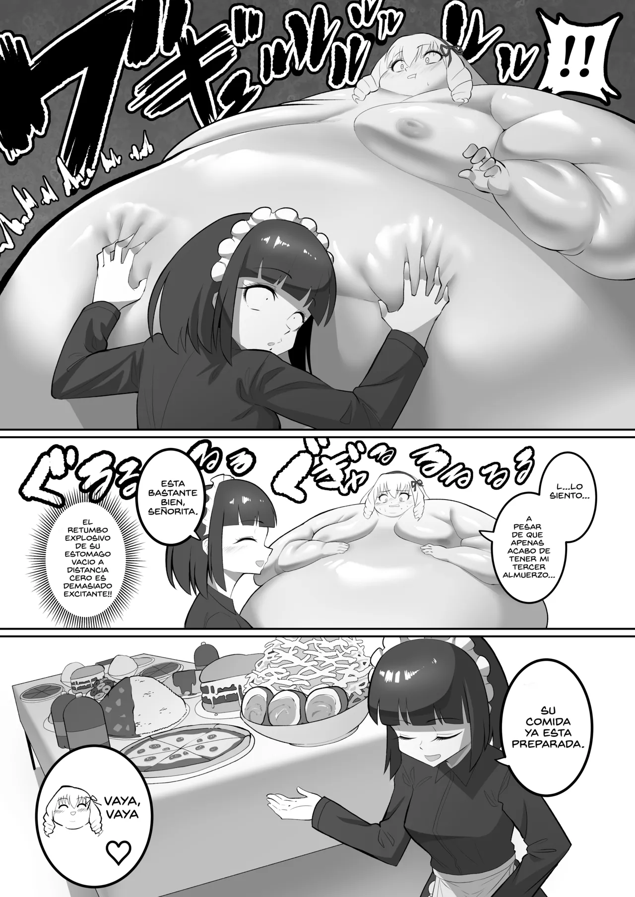 A young lady who gets really fat and her maid who goes crazy page 8 full