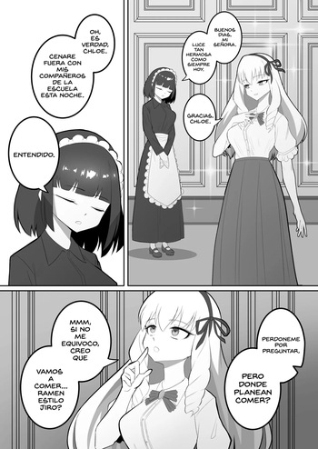 A young lady who gets really fat and her maid who goes crazy cover