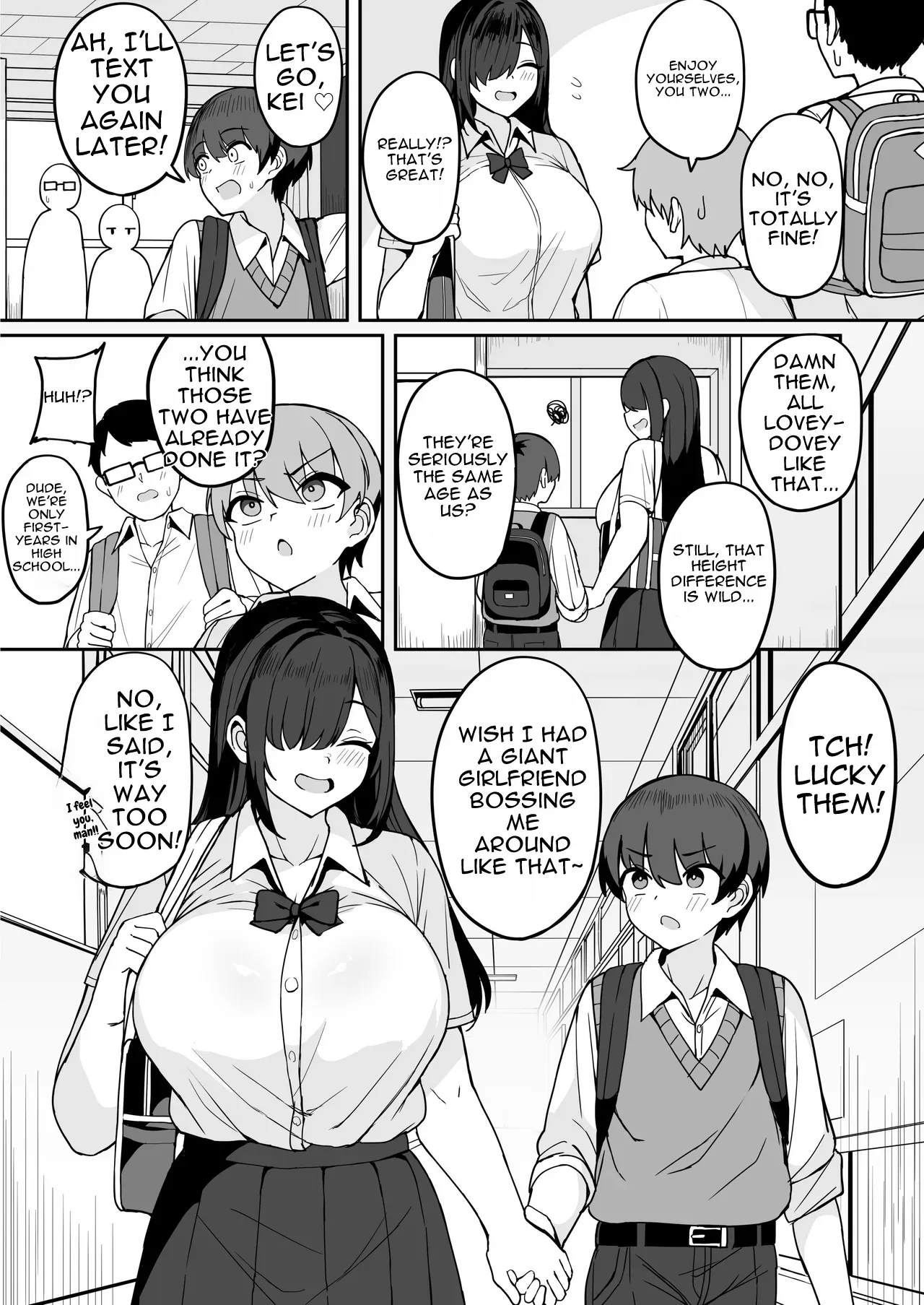 Bakunyuu InCha Doukyuusei ni Kokuhaku sareta node Tsukiattara Tondemonai Seiyoku Obake de Koukaishita Hanashi page 5 full