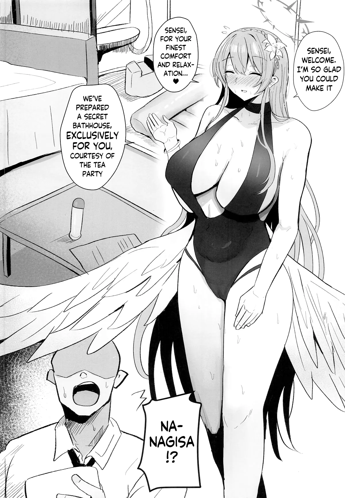Trinity Shanikusai "Chou" Koukyuu Soapland ~Sensei Dake no Royal Gohoushi~ | Trinity Carnival "Super" High-End Soapland ~A Royal Service Just For Sensei~ page 3 full