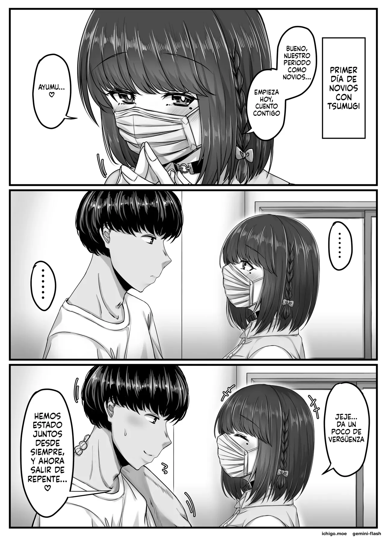 Osananajimi Harem kara Hajimaru Koibito Seikatsu ~Kurokami Short no Kyonyuu Osananajimi to Tappuri Cosplay Sex Shita Isshuukan no Koibito Kikan~ page 8 full