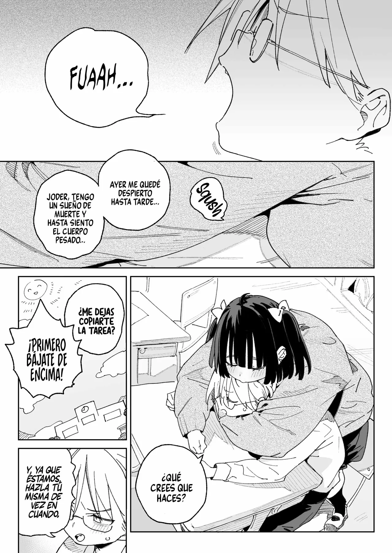 Osananajimi no Ero Douga  wa Kusso Shikoreru. | El vídeo porno de mi amiga de la infancia  está para pajearse. page 2 full