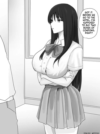 Black-haired cool girl cover