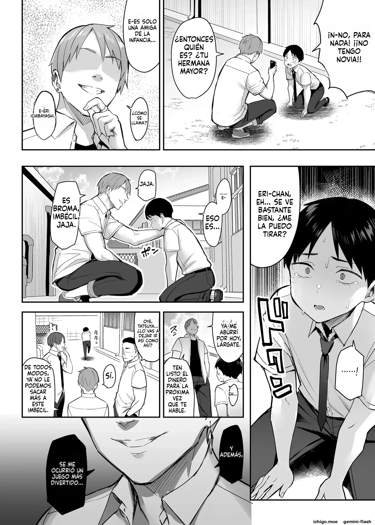 Zutto Suki datta Kyonyuu Osananajimi ga Furyou-tachi ni Moteasobareta Nanukakan Souchuuhen  MTL page 9 full