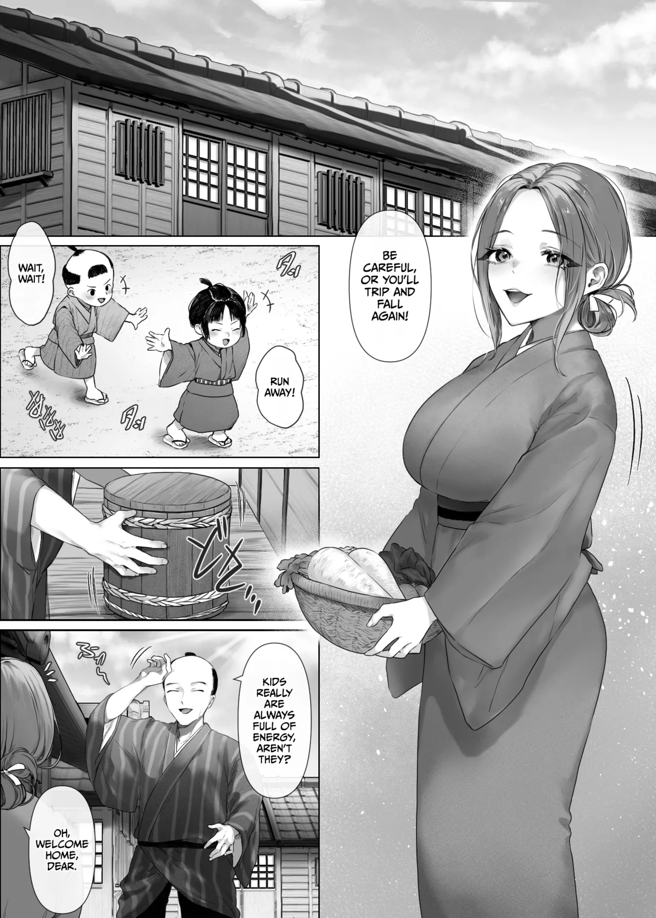 Mukashi Mukashi no Netorare Jouji | A Tale of Cuckoldry from Long Ago page 3 full