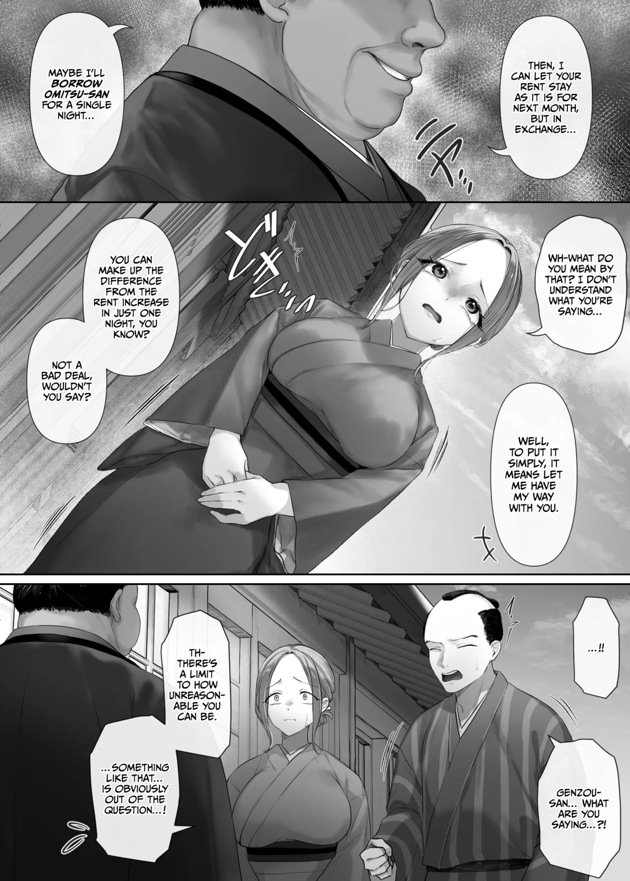Mukashi Mukashi no Netorare Jouji | A Tale of Cuckoldry from Long Ago page 8 full