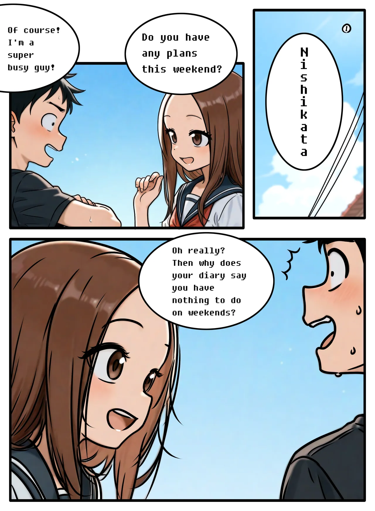 Happy Birthday Nishikata! page 2 full