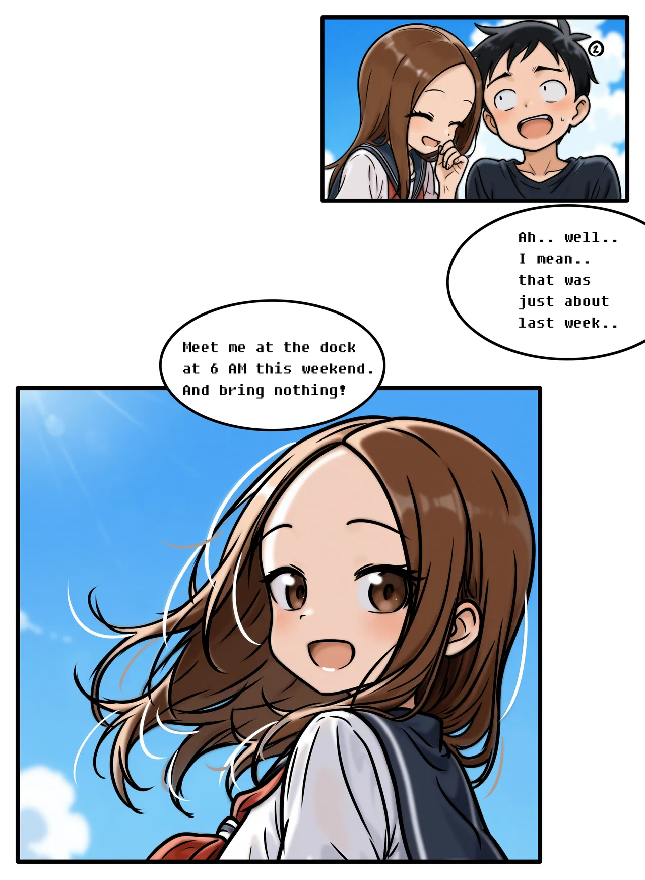Happy Birthday Nishikata! page 3 full