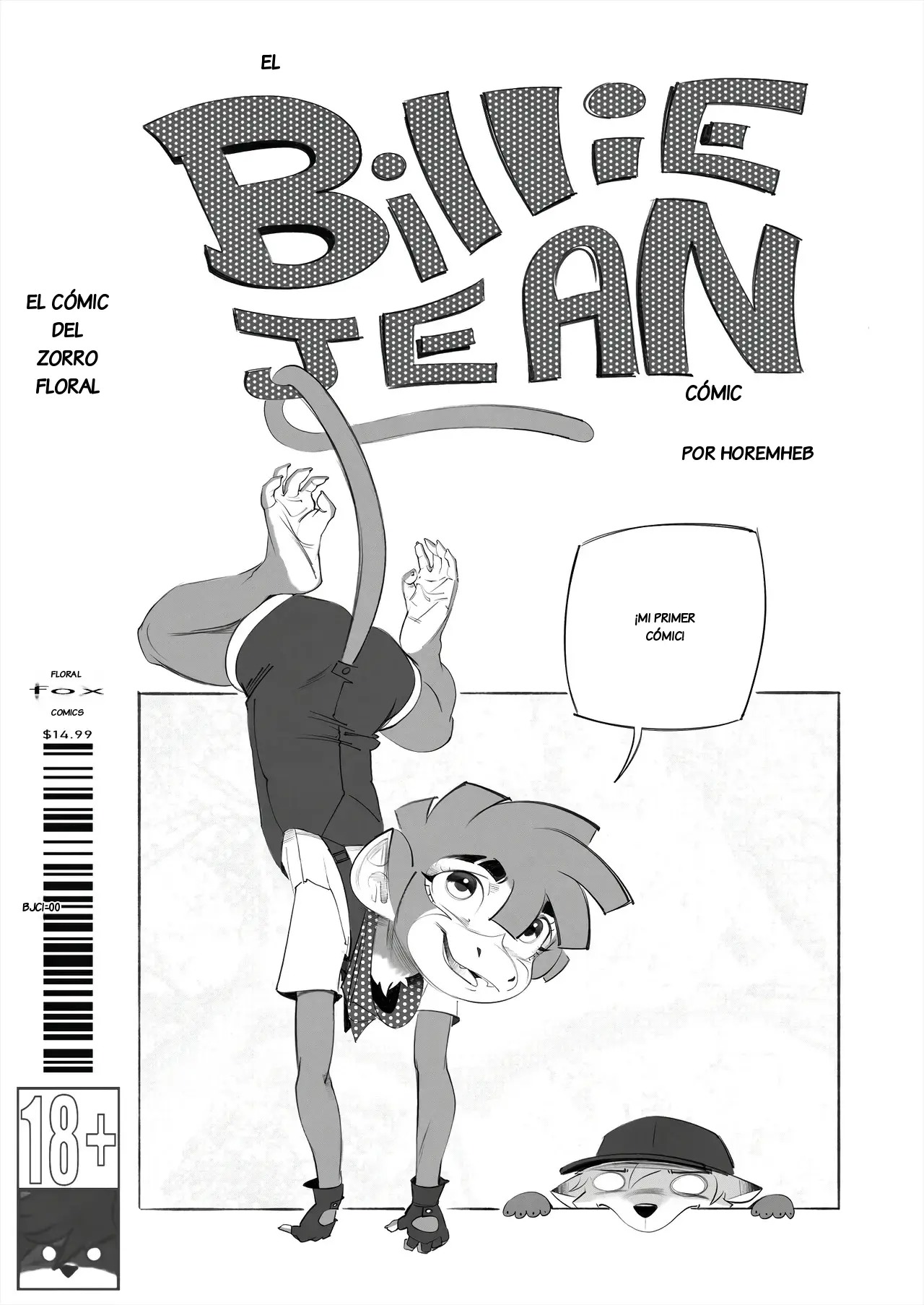 The Billie Jean Comic page 1 full