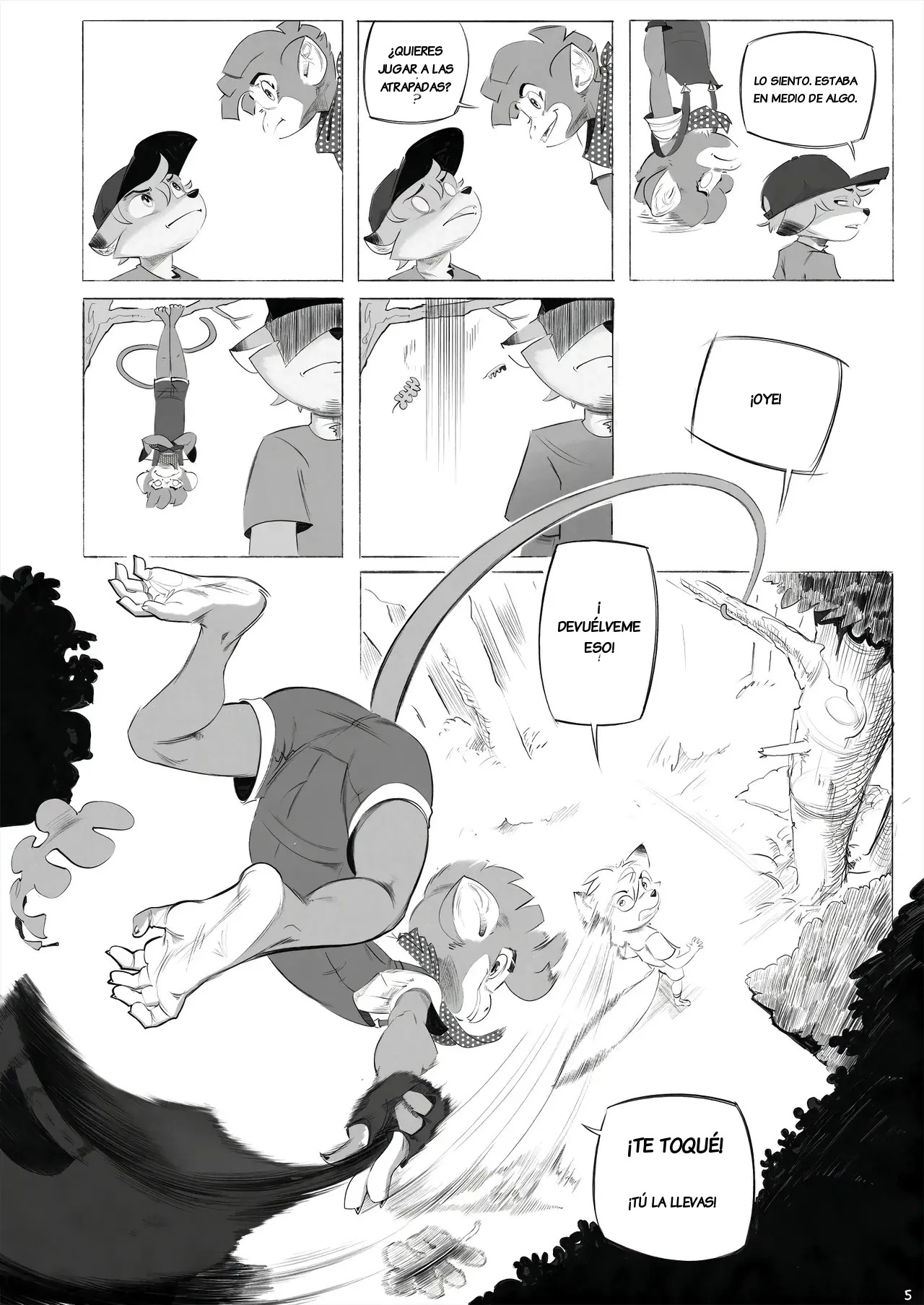 The Billie Jean Comic page 6 full