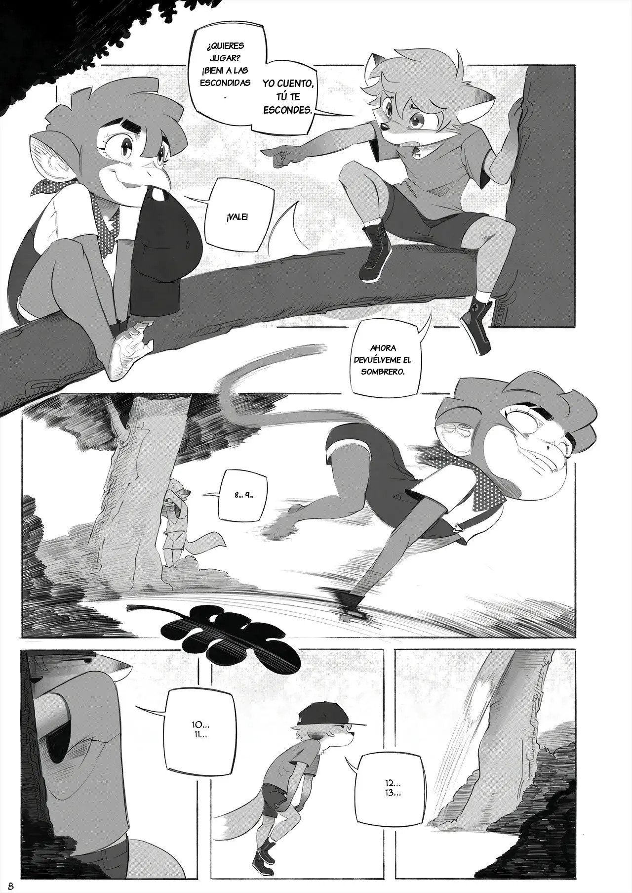 The Billie Jean Comic page 8 full