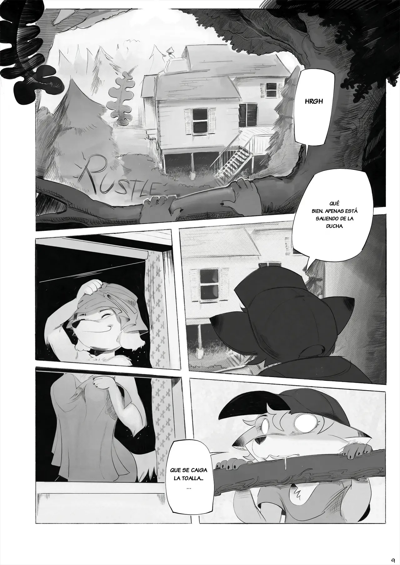 The Billie Jean Comic page 9 full