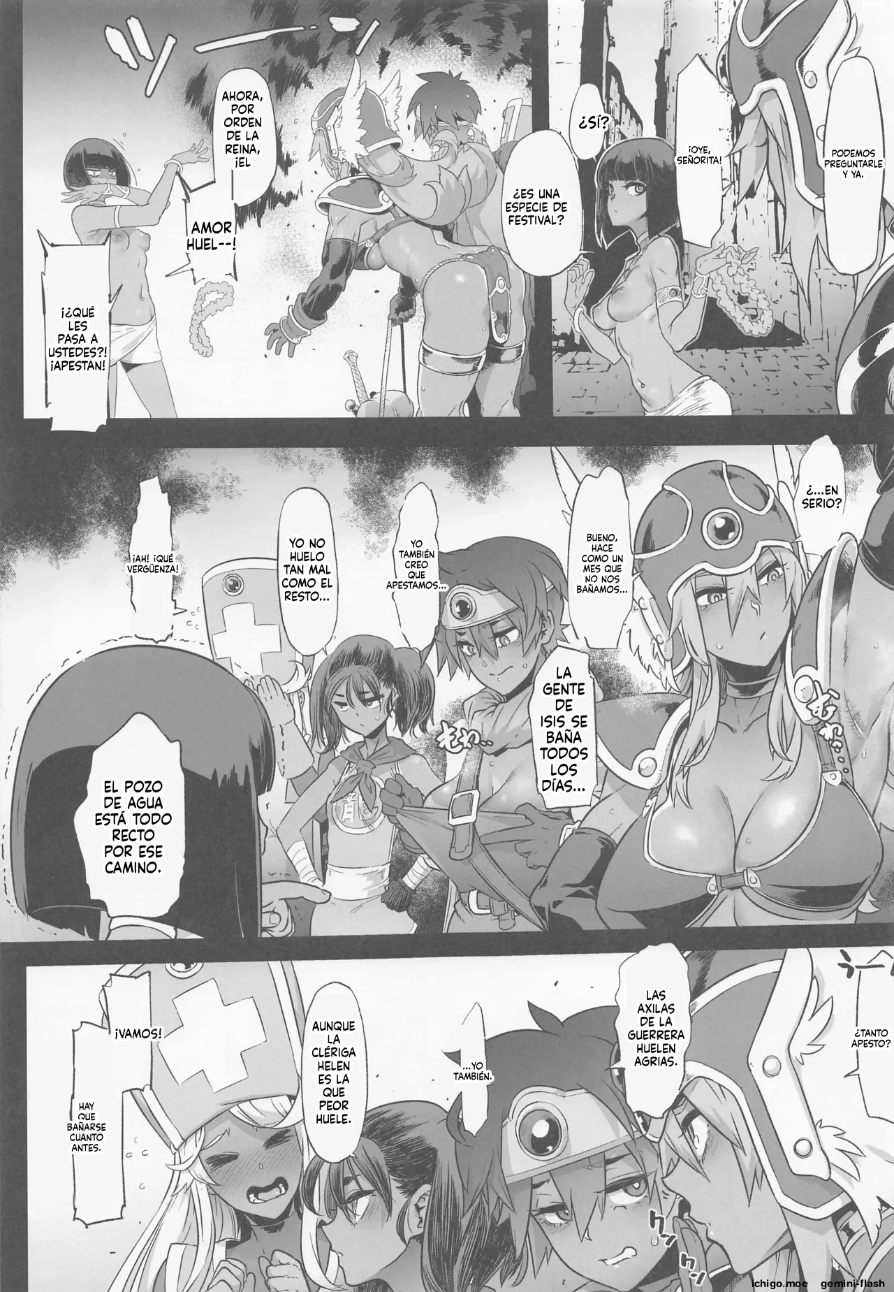 Onna Yuusha no Tabi 5 Injoku no Pyramid page 5 full