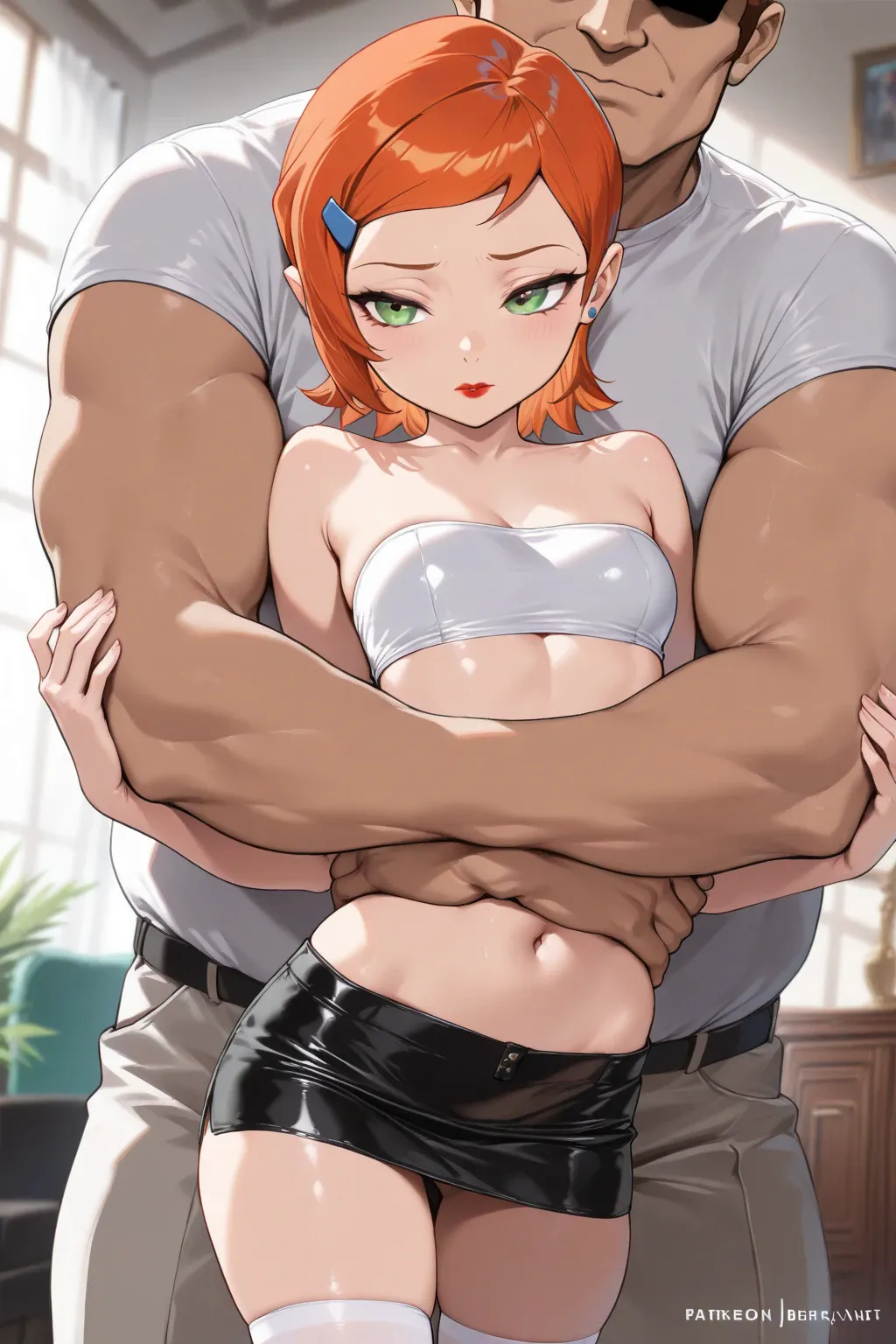 Gwen Tennyson, Ben 10 page 5 full