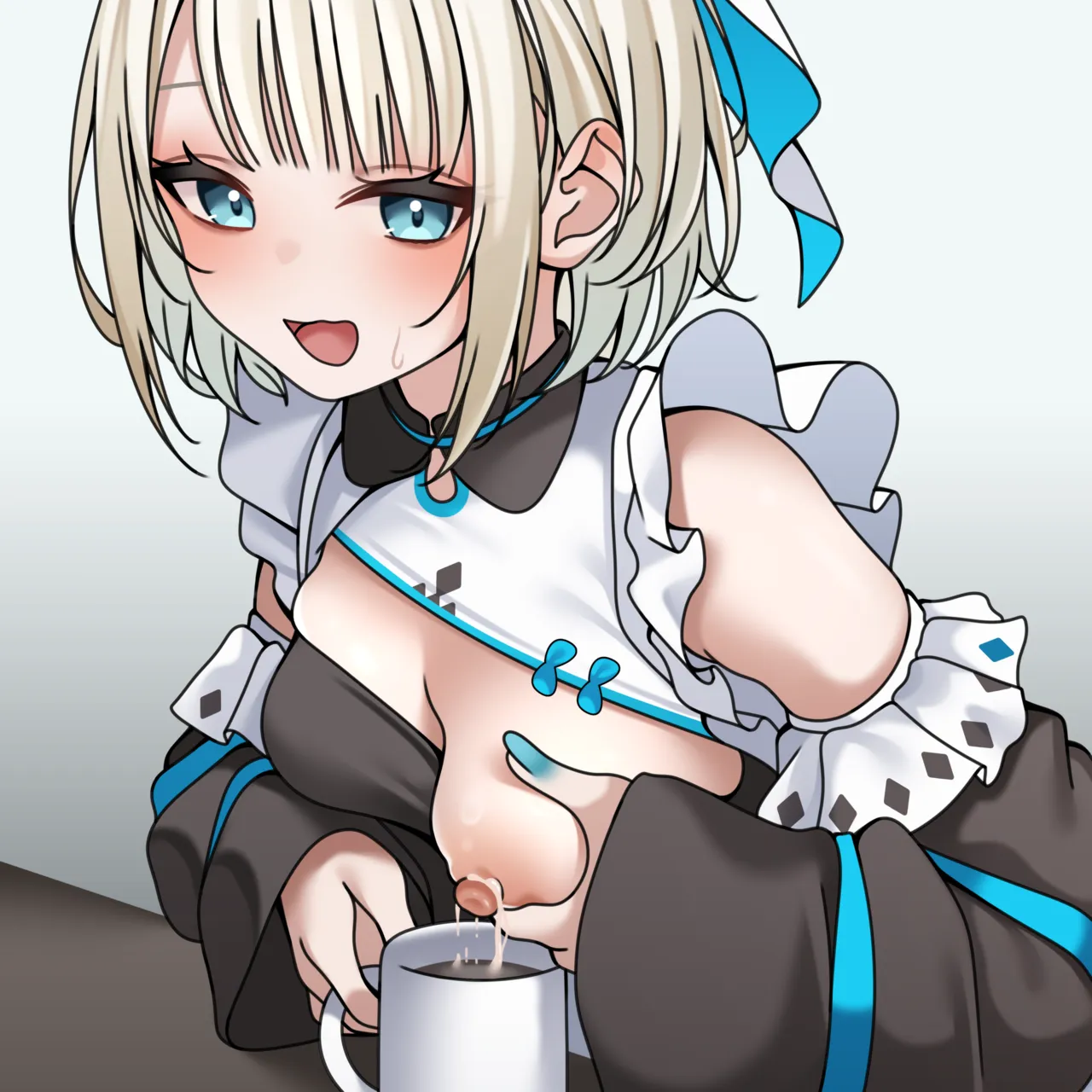 目覚めのミルクをぼってくれるititiちゃん♡ page 4 full