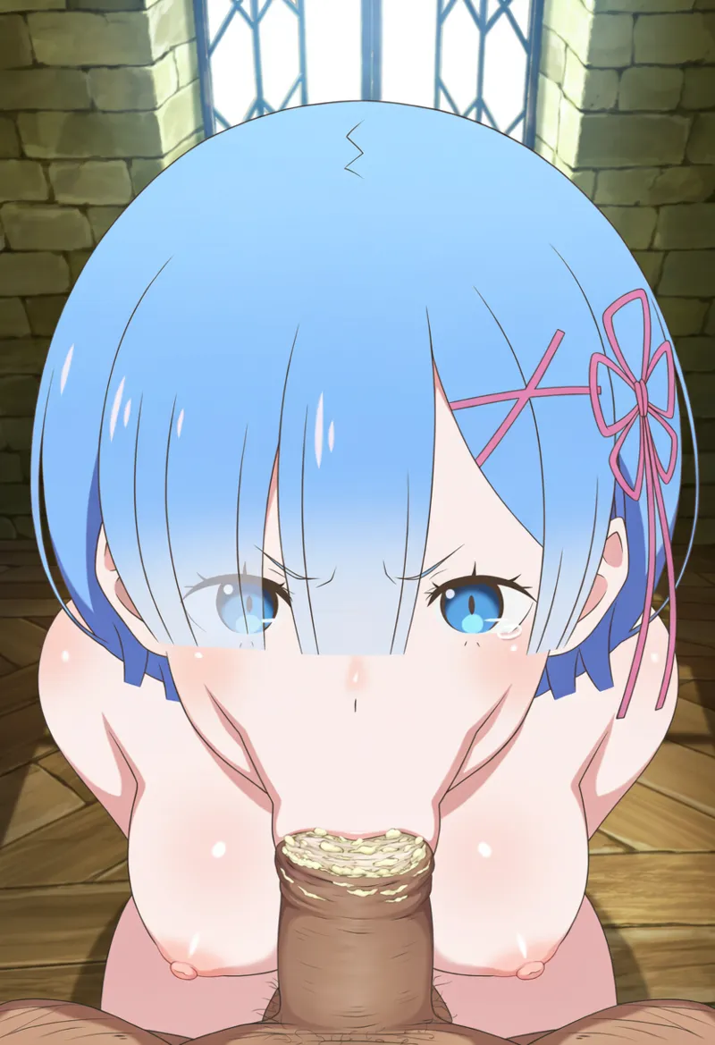 Re:Zero girls vacuum blowjob page 10 full