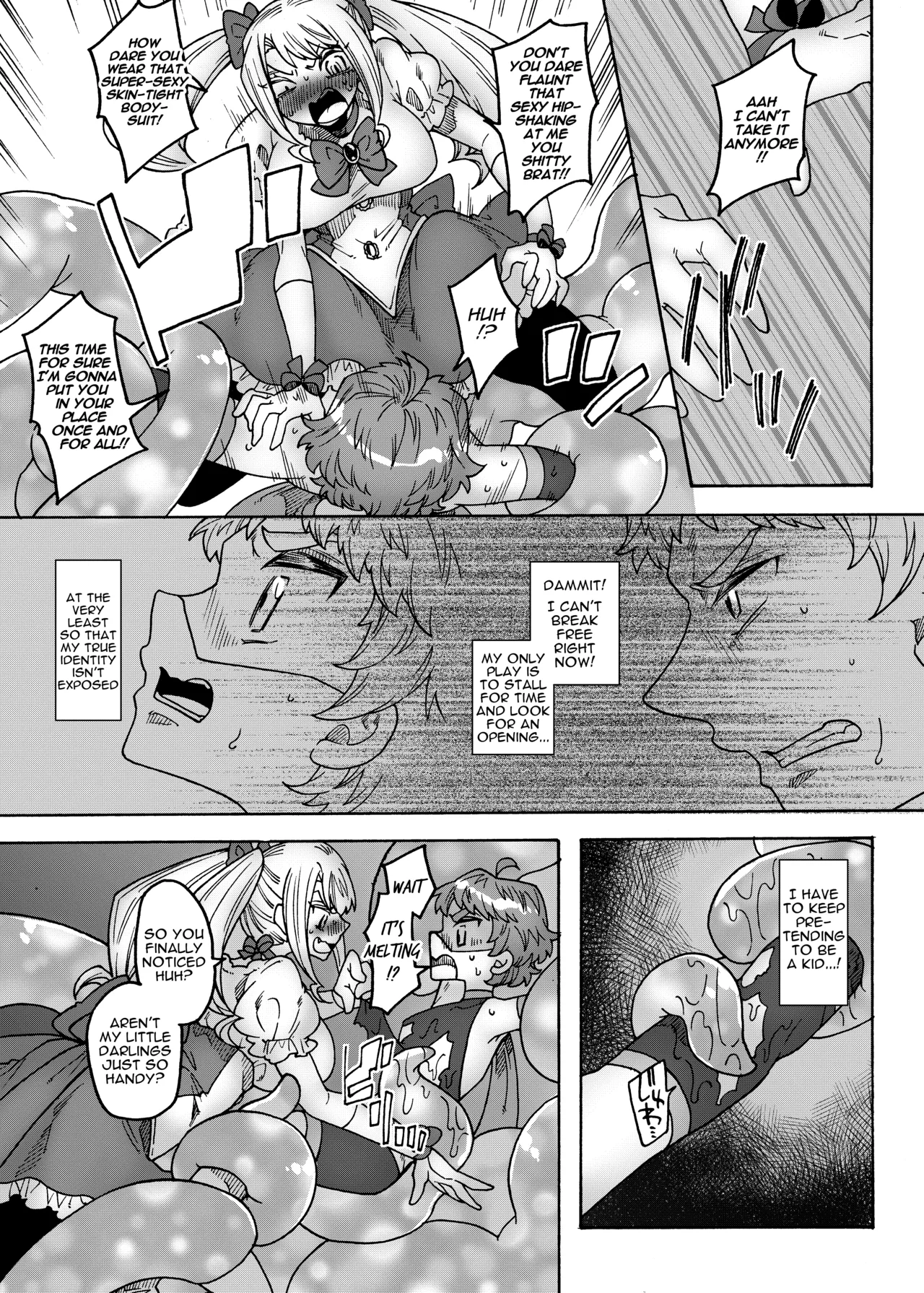 Gouhou Hero vs Mahou Chijo ~Shukuteki! Futanari Mahou Shoujo~ | Adult Hero vs Nympho Magical Girl ～Arch-Nemesis! The Futanari Magical Girl～ page 7 full