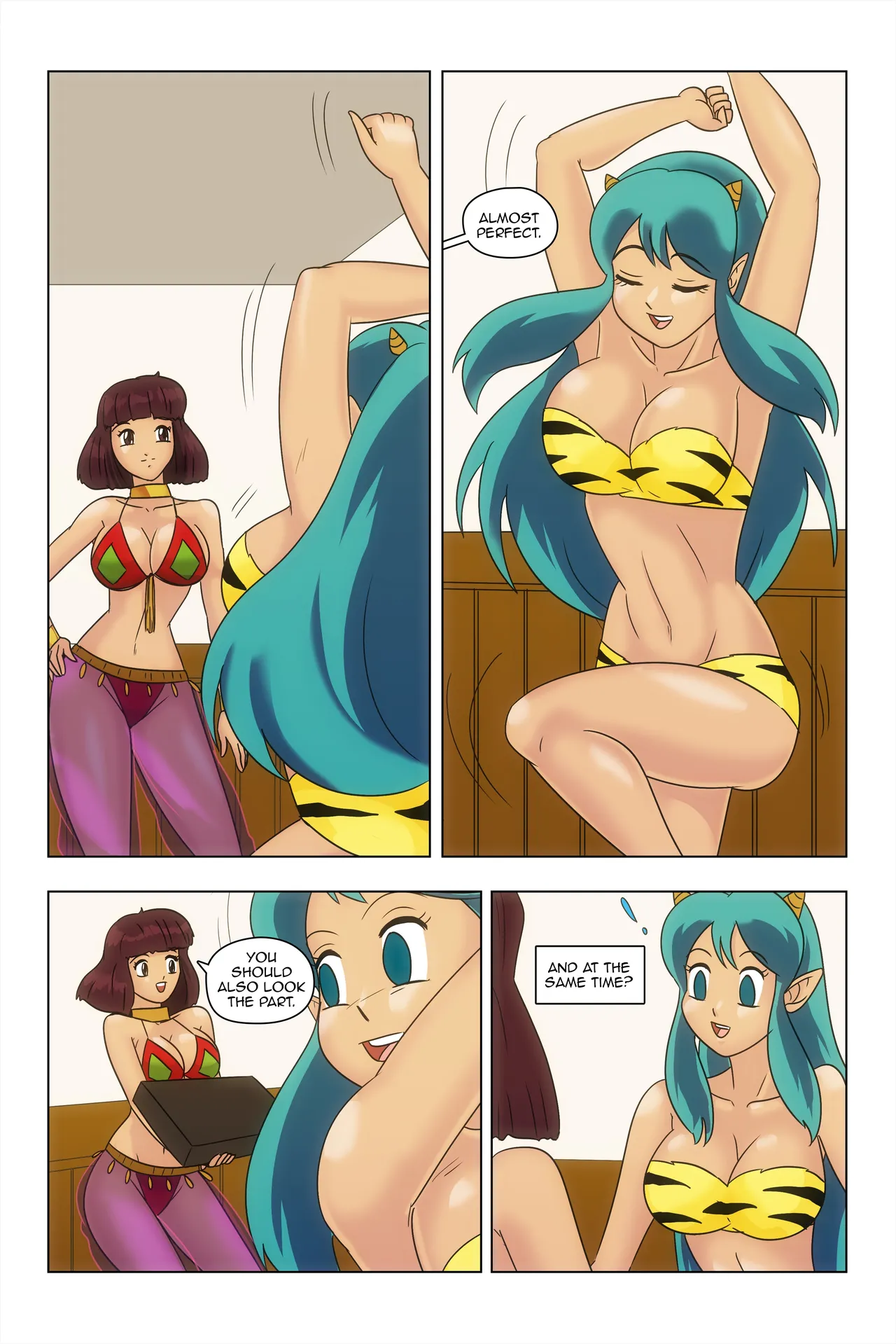 Urusei Yatsura - Harem Comic ONGOING page 9 full